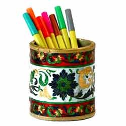Manufacturers Exporters and Wholesale Suppliers of Round Pen Holder Gondal Gujarat Round Pen Holder